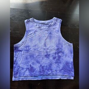 Lululemon Train to Be Tank - Marble Dye in Charged Indigo- Size 6